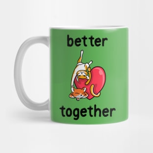 Better Together Adopted Cat Pet Rescue Mug